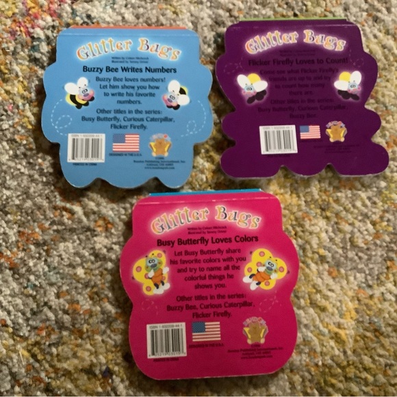 Mini Bug Board Books-Set of 3 - Picture 2 of 3